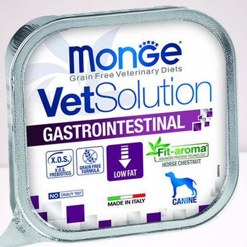 Влажный корм для собак Monge VetSolution Gastroint