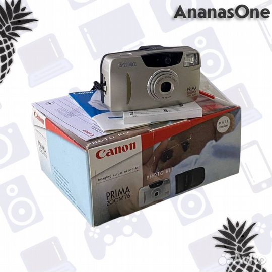 Пленочный фотоаппарт Canon Prima zoom 76