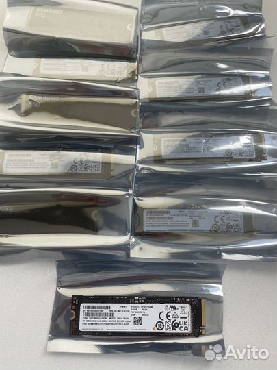 SSD samsung 980 pro oem новые 512gb