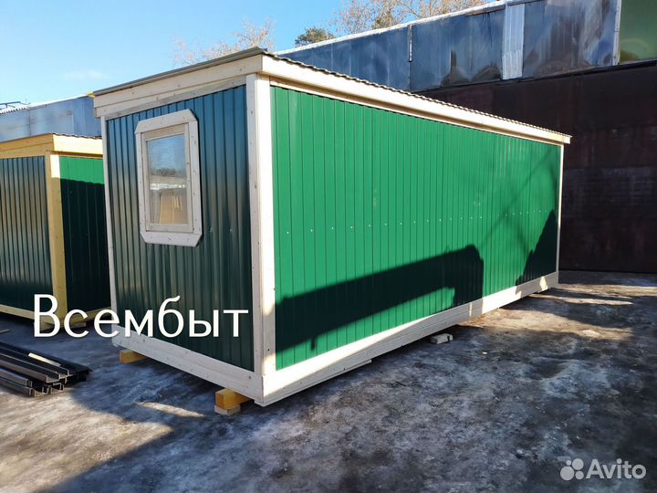 Бытовка из металла за 1 день