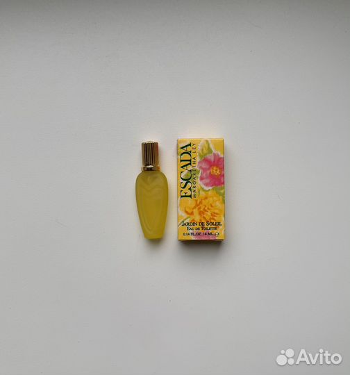 Escada jardin de soleil 4 мл винтаж
