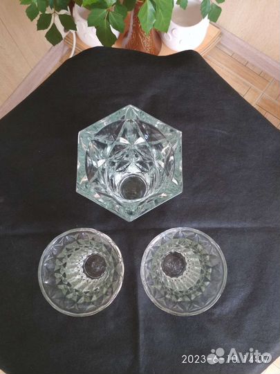 Ваза и вазочки - салфетницы