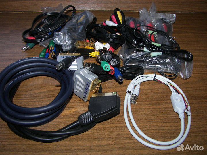 Кабель S-Video RCA Skart Jack