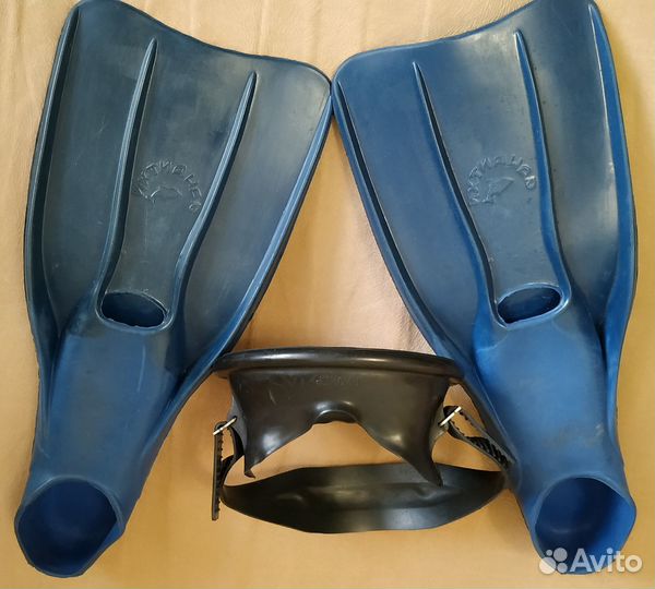 Маска для подводного плавания из СССР