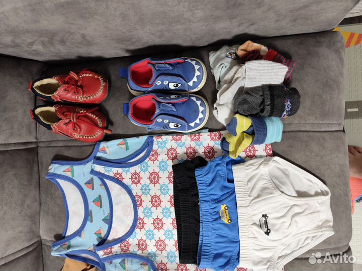 Детские вещи пакетом на мальчика 86 92