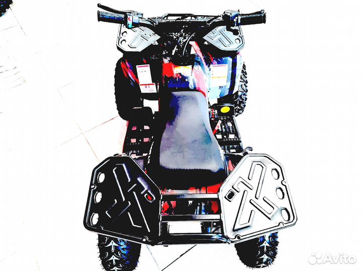 Детский квадроцикл Mini Grizlik X16 (PS) красный