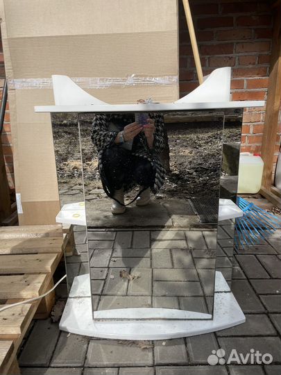 Зеркальный шкаф в ванную с подсветкой