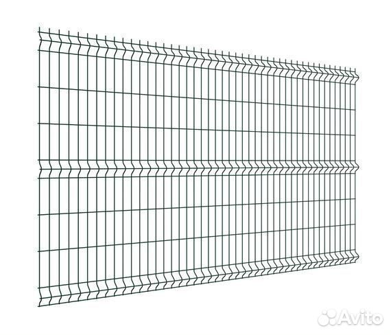 Ограждения 3D GL Панель Light 1,73х2,5 RAL 6005