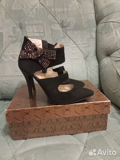 Туфли замша