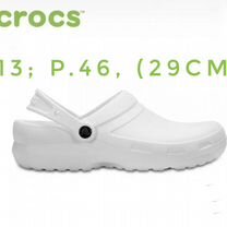 Сабо crocs work clog р.46, Белый