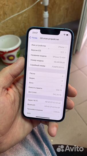 iPhone 13 mini, 256 ГБ