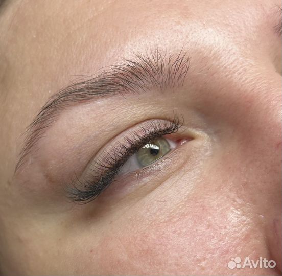 Наращивание ресниц модель