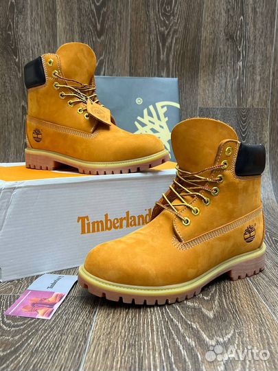 Timberland ботинки мужские кожаные зимние