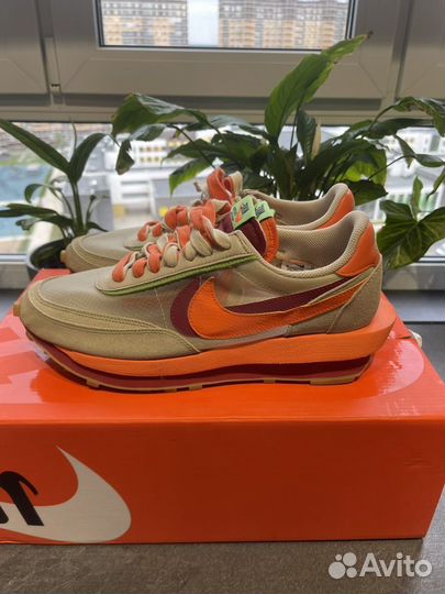 Кроссовки clot x Sacai x Nike LDWaffle