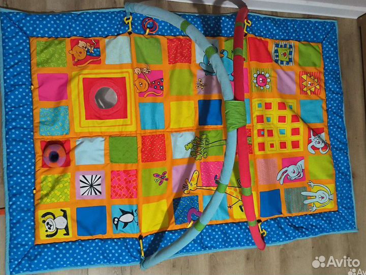 Игрушки пакетом для малышей развивающий коврик