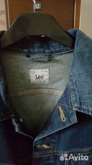 Джинсовая куртка lee