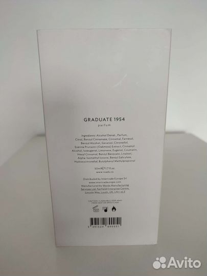 Roads Graduate 1954 parfum