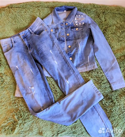 Костюм джинсовый для девочки