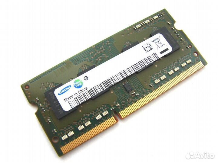 Оперативная память SoDimm Samsung DDR3 8gb 1333mhz