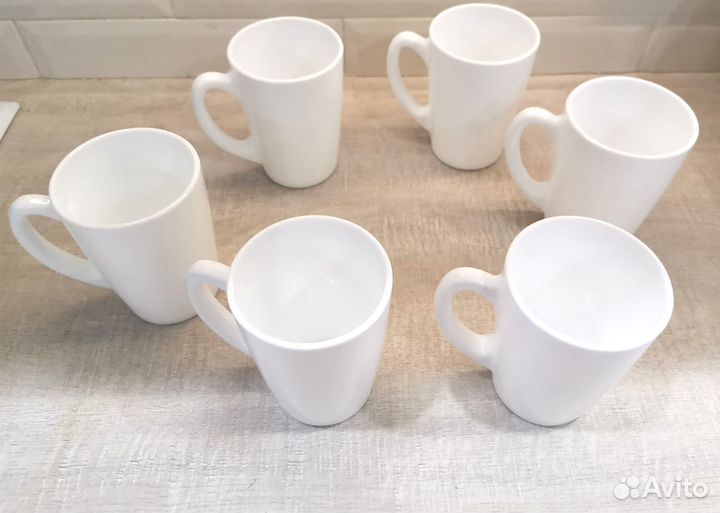 Luminarc кружки новые