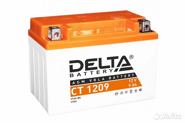 Аккумулятор delta Battery CT 1209 12V 9Ah