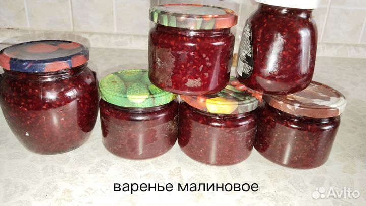 Варенье малина и кизил