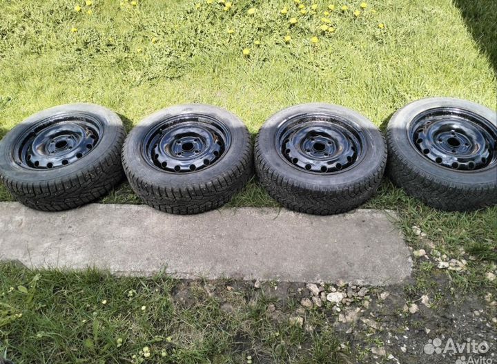 Шины зимние с дисками на chevrolet лачети