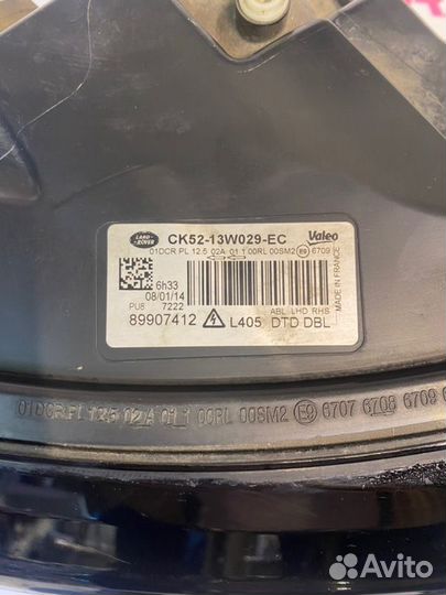 Фара ксеноновая правая Land Rover Range Rover L405