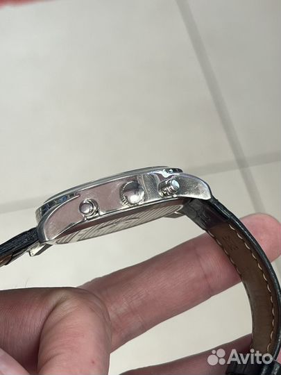 Серебряные часы ника