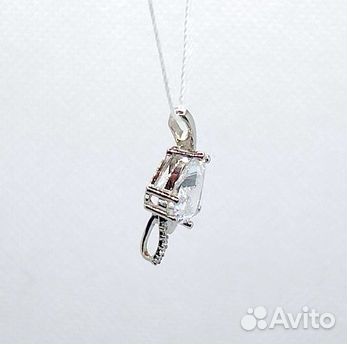 Подвеска с синтетическим камнем Золото