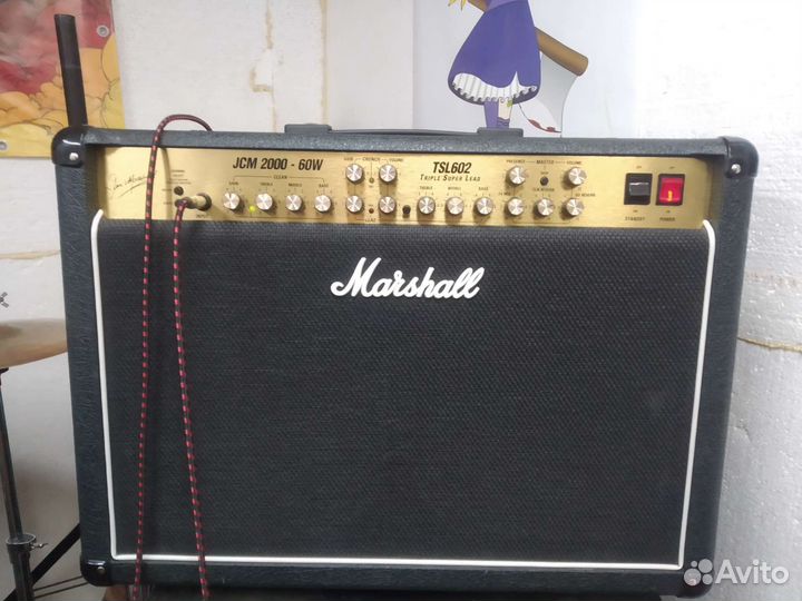 Ламповый комбоусилитель marshall