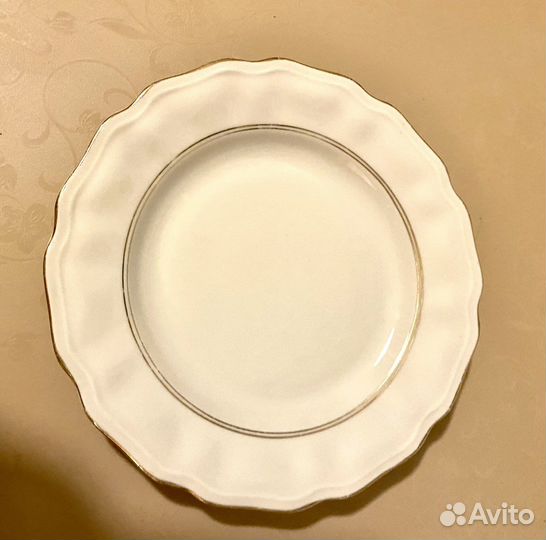 Тарелка обеленная, Коростень, 5 шт