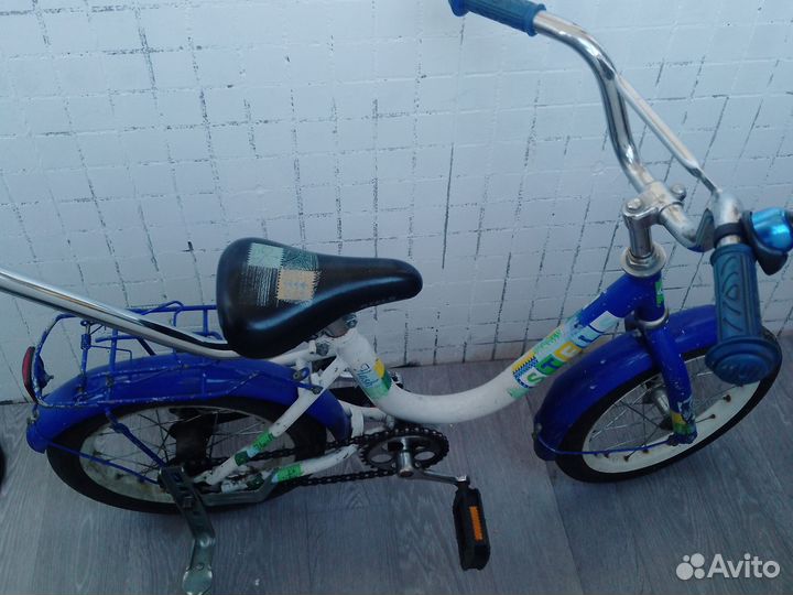 Детский трехколесный велосипед бу stels