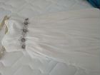 Белое платье свадебное объявление продам