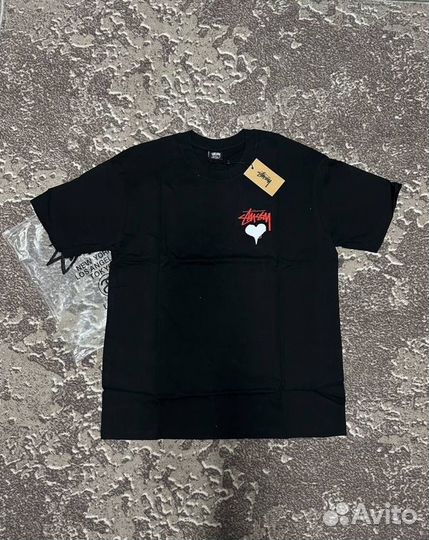 Футболка Stussy Heart Оригинал