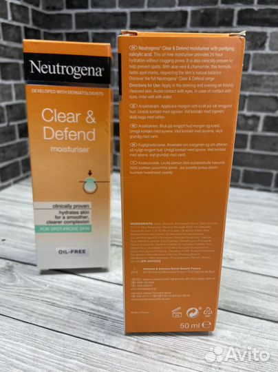 Увлажняющий крем для лица Neutrogena 50 мл