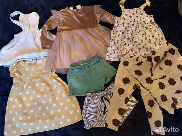 Одежда для девочек пакетом 92