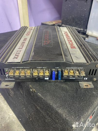 Усилитель powerzone pzi 4100 600 watt