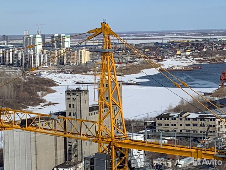 Башенный кран dahan QTZ250 (DH7032) с оголовком