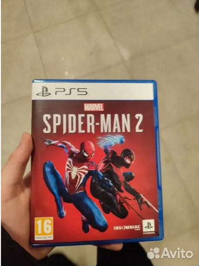 Человек паук 2 ps5 диск