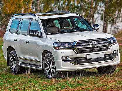 Обвес Land Cruiser 200 2016+ Executive Black White