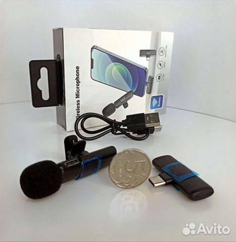 Беспроводной петличный микрофон