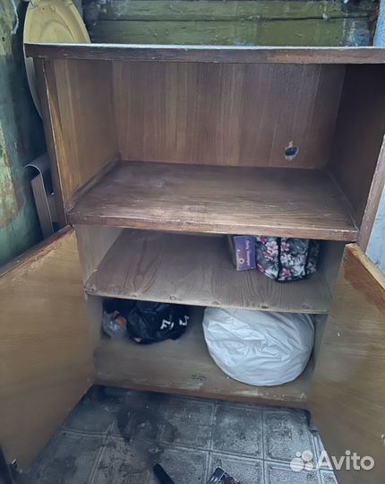 Ретро тумба из массива дерева