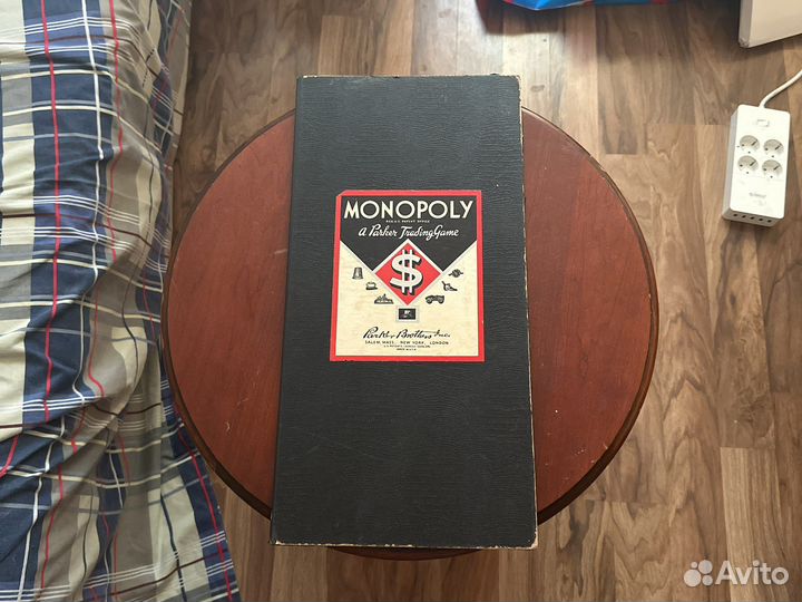 Игровое поле monopoly 1935 года