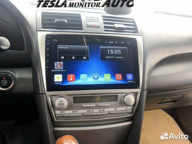 Магнитола 2/32gb Toyota Camry 10дюймов android 10