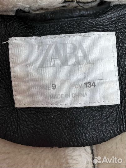 Дублёнка на девочку Zara