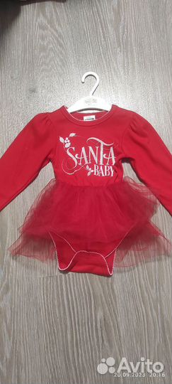 Платье боди для девочки 80-86