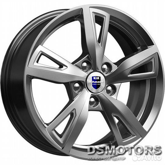 Диски Фишт 6.5/16 5x108 ET52.5 d63.35 дарк платину