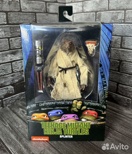 Сплинтер Neca Tmnt Splinter Черепашки Ниндзя