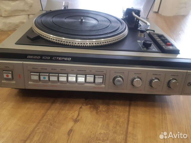 Проигрыватель винила вега 109